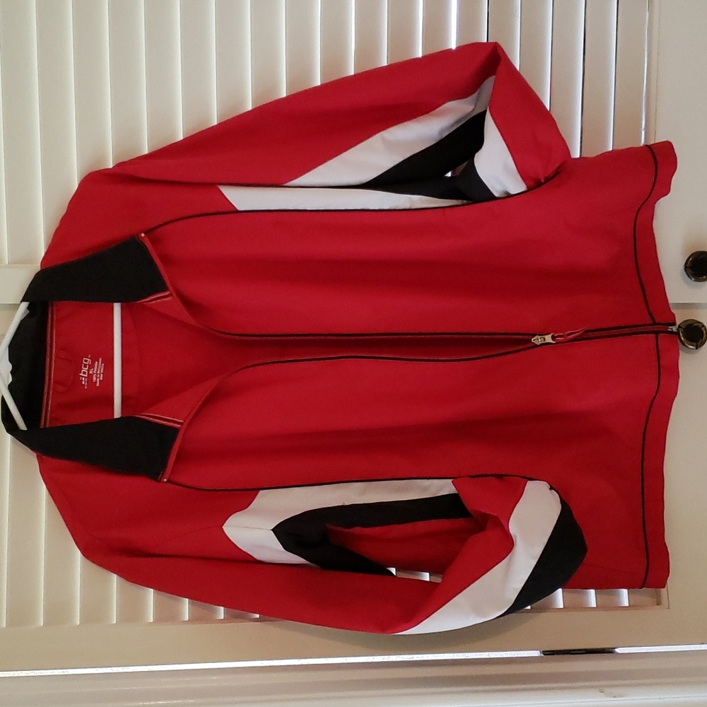 Men's BCG Red, White & Blue Windbreaker XL